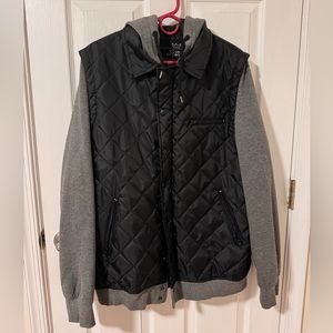 Men’s sweatshirt jacket. Size XL